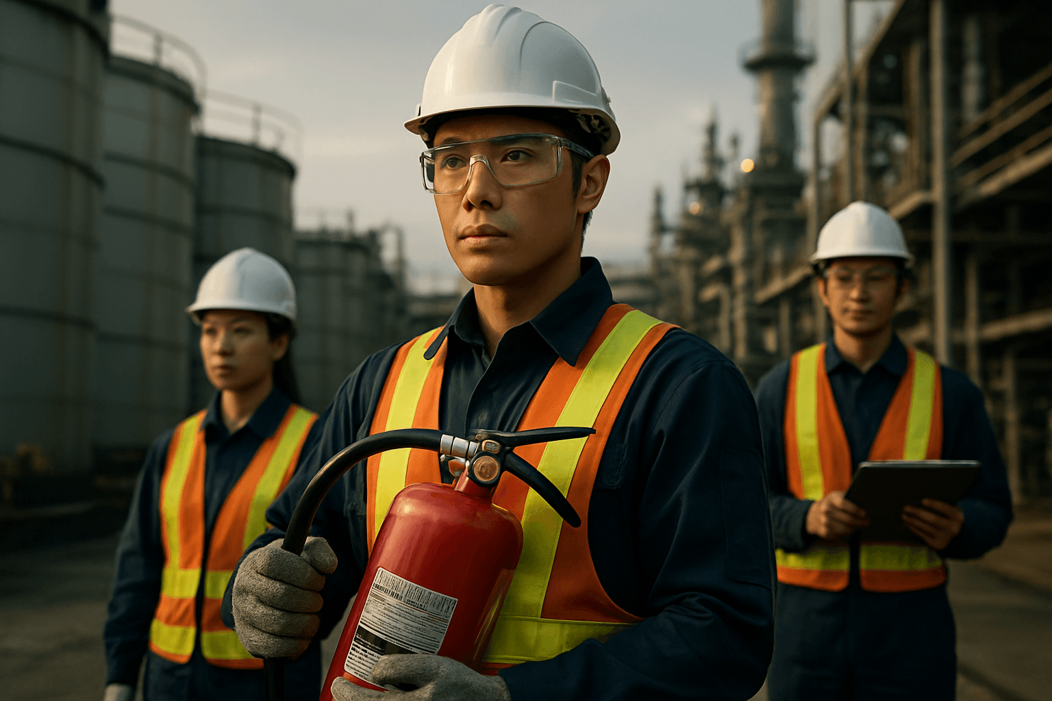 ABC消火器 消火方法