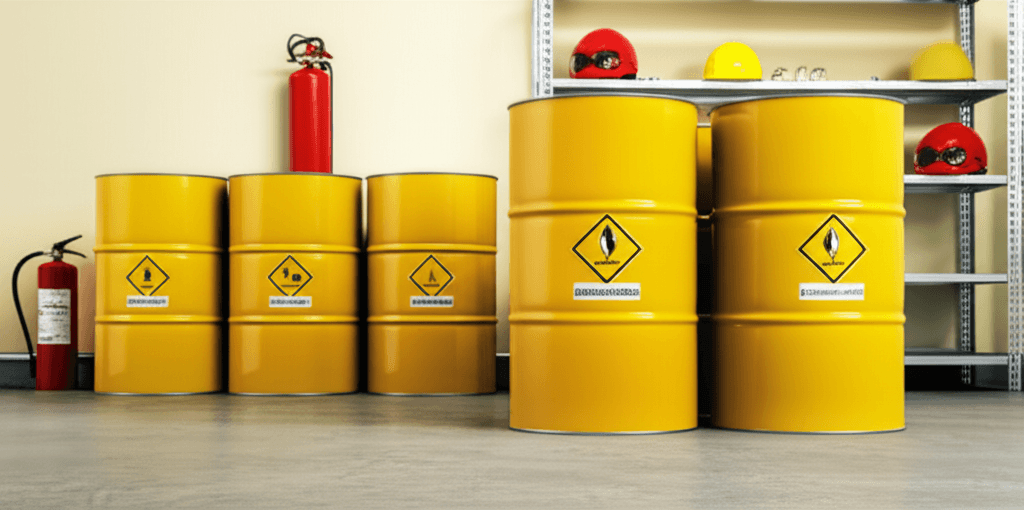 引火性液体のイメージ