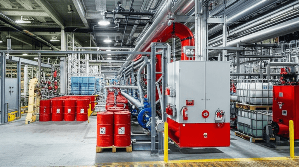 可燃物のイメージ