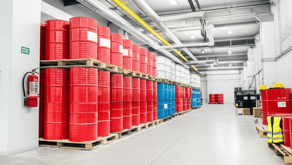 危険物乙4の魅力とは?活躍できる仕事と価値を解説の解説イラスト